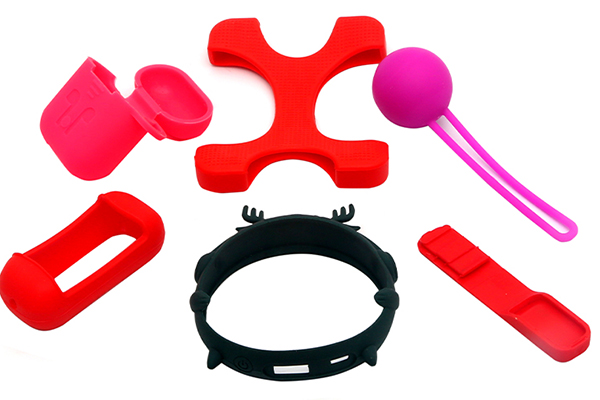 Peça de borracha de silicone